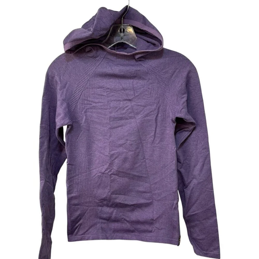 Nike Hyperwarm Hooded Sweatshirt Purple Stretchy Women’s Size Medium